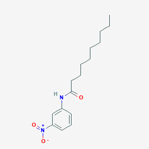 B164287 N-(3-nitrophenyl)decanamide CAS No. 72298-61-4