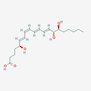 molecular formula C20H32O5 B164292 lipoxin B4 CAS No. 98049-69-5