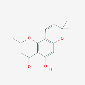 molecular formula C15H14O4 B1642927 Alloptaeroxylin 