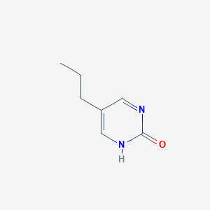 molecular formula C7H10N2O B1642938 5-Propylpyrimidin-2-ol 