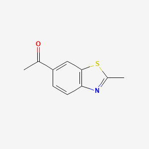 1-(2-Methylbenzo[d]thiazol-6-yl)ethanone