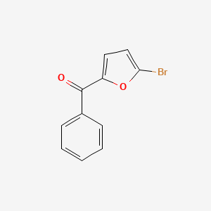 molecular formula C11H7BrO2 B1642941 (5-Bromo-2-furyl)(phenyl)methanone 