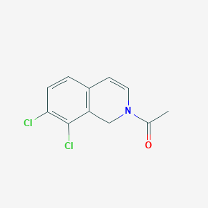 1-(7,8-Dichloroisoquinolin-2(1H)-yl)ethan-1-one