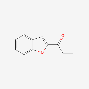 1-Propanone, 1-(2-benzofuranyl)-