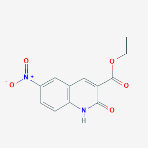 Ethyl 6-nitro-2-oxo-1,2-dihydroquinoline-3-carboxylate