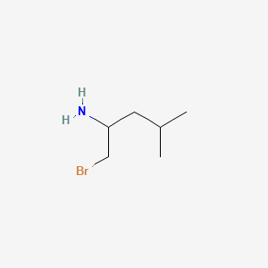 1-(Bromomethyl)-3-methylbutylamine