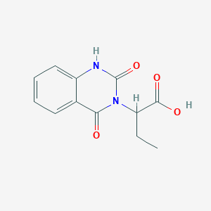 2-(2,4-dioxo-1,4-dihydroquinazolin-3(2H)-yl)butanoic acid
