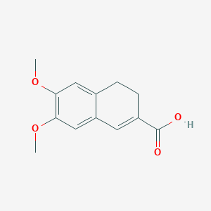6,7-Dimethoxy-3,4-dihydronaphthalene-2-carboxylic acid