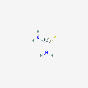 molecular formula CH4N2S B1643112 Thiourea-14C 
