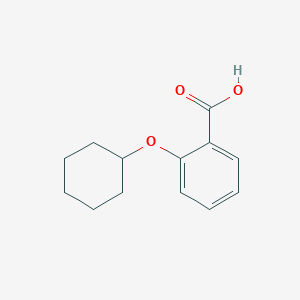 molecular formula C13H16O3 B1643115 2-(Cyclohexyloxy)benzoic acid 