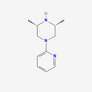 (3R,5S)-3,5-Dimethyl-1-(pyridin-2-YL)piperazine