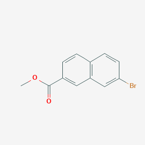 molecular formula C12H9BrO2 B1643148 Methyl 7-bromo-2-naphthoate CAS No. 5159-63-7