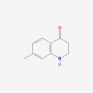 molecular formula C10H11NO B1643157 7-Methyl-2,3-dihydroquinolin-4(1H)-one CAS No. 36053-96-0