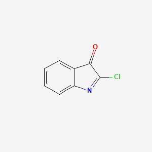 molecular formula C8H4ClNO B1643159 2-Chloro-3h-indol-3-one 