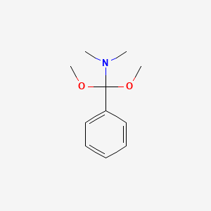 molecular formula C11H17NO2 B1643181 1,1-dimethoxy-N,N-dimethyl-1-phenylmethanamine 