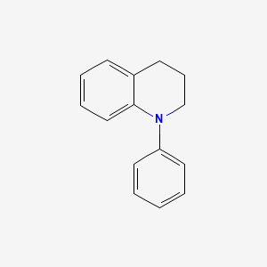 molecular formula C15H15N B1643190 1-Phenyl-1,2,3,4-tetrahydroquinoline 