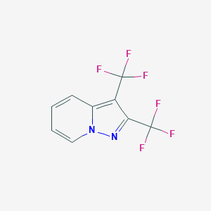 2,3-Bis(trifluoromethyl)pyrazolo[1,5-a]pyridine