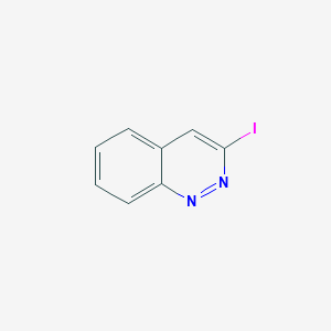 molecular formula C8H5IN2 B1643213 3-Iodocinnoline 