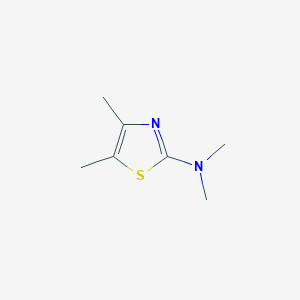 N,N,4,5-tetramethyl-1,3-thiazol-2-amine