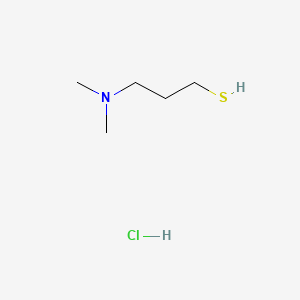molecular formula C5H14ClNS B1643216 Dimethyl(3-mercaptopropyl)ammonium chloride CAS No. 55778-17-1