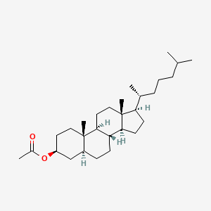 5alpha-Cholestan-3beta-ol, acetate