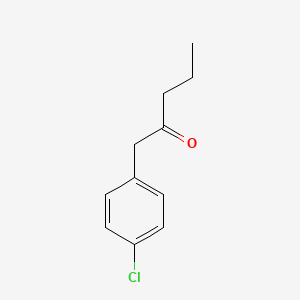 molecular formula C11H13ClO B1643289 1-(4-Chlorophenyl)pentan-2-one 