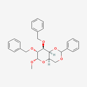 molecular formula C28H30O6 B1643297 Methyl 2,3-DI-O-benzyl-4,6-O-benzylidene-A-D-galactopyranoside 