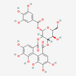 molecular formula C27H22O18 B1643299 Isostrictinin 