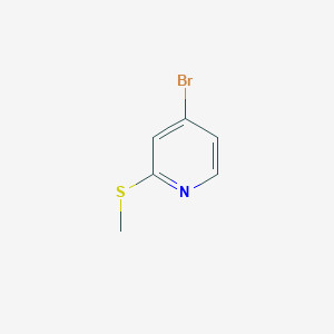 4-Bromo-2-(methylsulfanyl)pyridine