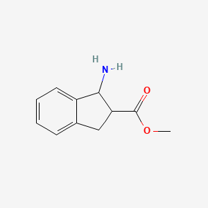 methyl 1-amino-2,3-dihydro-1H-indene-2-carboxylate