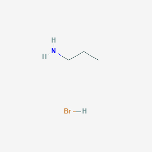 molecular formula C3H10BrN B1643316 N-Propylammonium bromide CAS No. 4905-83-3