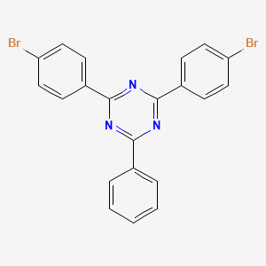 2,4-Bis(4-bromophenyl)-6-phenyl-1,3,5-triazine