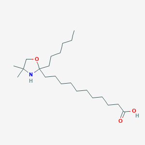 molecular formula C22H43NO3 B016434 12-Ketostearic Acid 2-Amino-2-methylpropan-1-ol Ketal CAS No. 106264-99-7