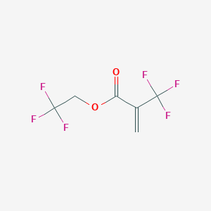molecular formula C6H4F6O2 B1643483 2-(Trifluoromethyl)acrylic acid 2,2,2-trifluoroethyl ester 