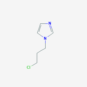 molecular formula C6H9ClN2 B1643533 1-(3-chloropropyl)-1H-imidazole CAS No. 53710-78-4