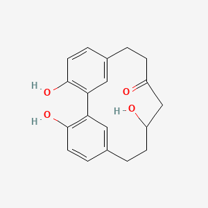 molecular formula C19H20O4 B1643539 Alnusonol 