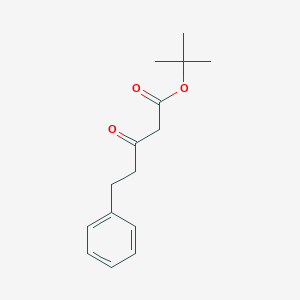 molecular formula C15H20O3 B1643589 Tert-butyl 3-oxo-5-phenylpentanoate 