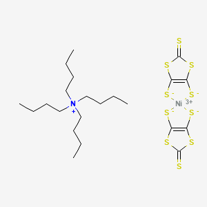 molecular formula C22H36NNiS10 B1643607 Tetrabutylammonium Bis(1,3-dithiole-2-thione-4,5-dithiolato)nickel(III) Complex CAS No. 68401-88-7