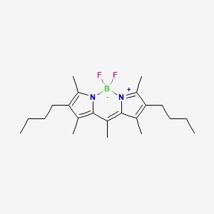 molecular formula C22H33BF2N2 B1643632 ピロメテン 580 CAS No. 151486-56-5