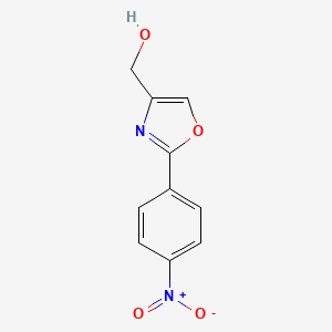 (2-(4-Nitrophenyl)oxazol-4-yl)methanol