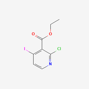 molecular formula C8H7ClINO2 B1643667 Ethyl 2-chloro-4-iodonicotinate CAS No. 219272-21-6