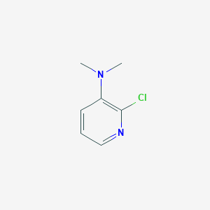 molecular formula C7H9ClN2 B1643677 2-chloro-N,N-dimethylpyridin-3-amine 