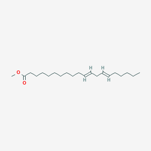 molecular formula C21H38O2 B164368 11,14-Eicosadienoic acid, methyl ester CAS No. 2463-02-7