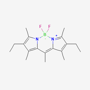 5,11-Diethyl-2,2-difluoro-4,6,8,10,12-pentamethyl-3-aza-1-azonia-2-boranuidatricyclo[7.3.0.03,7]dodeca-1(12),4,6,8,10-pentaene