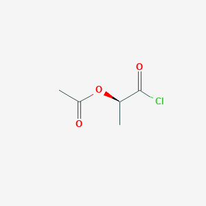 molecular formula C5H7ClO3 B1643754 (R)-2-Acetoxypropionic acid chloride CAS No. 53636-19-4