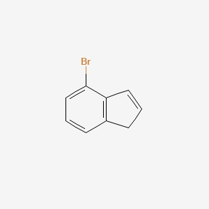 molecular formula C9H7B B1643762 4-Bromo-1H-indene 