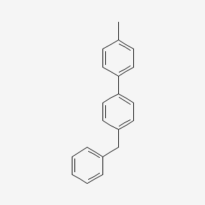 1,1'-Biphenyl,4-methyl-4'-(phenylmethyl)-