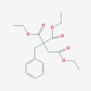 molecular formula C18H24O6 B016438 Triethyl 3-phenyl-1,2,2-propanetricarboxylate CAS No. 16515-84-7
