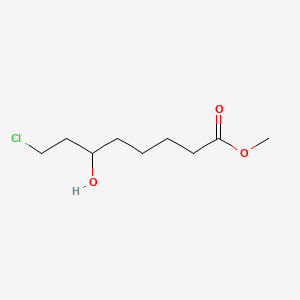 molecular formula C9H17ClO3 B1643804 Methyl 8-chloro-6-hydroxyoctanoate 