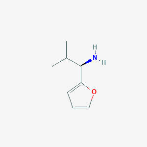 (R)-1-(2-Furyl)-2-methylpropane-1-amine